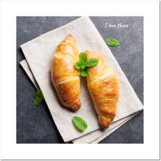 Pure Croissants Posters and Art